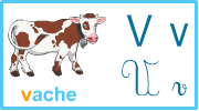 Le son v Apprendre à lire, le son v