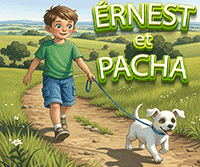 Histoire à lire ou à écouter en ligne : Ernest et Pacha le chien