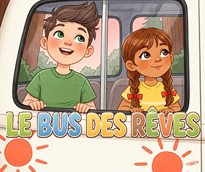 Le bus des rêves, histoire illustrée à lire ou à écouter en ligne