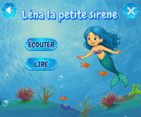 Histoire à lire ou à écouter en ligne : Léna, la petite sirène