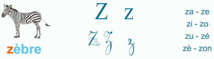 Apprendre à lire, le son [z]