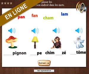 Replacer les syllabes dans les mots