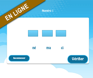 Reconstituer les mots