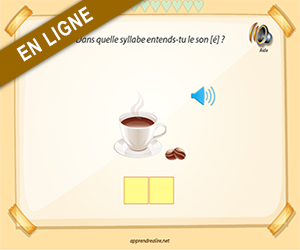 Localiser les syllabes avec le son [é] 