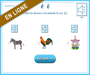 Rechercher les mots avec le son  [è] 
