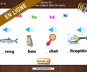 Replacer les syllabes dans les mots