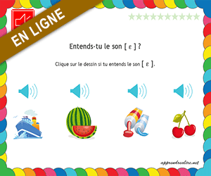 Apprendre à lire ; le son in dans un mot