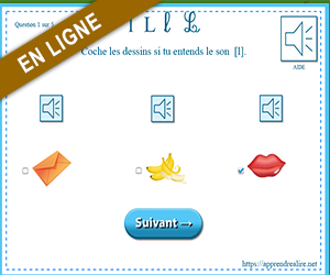 Trouver les mots avec le son  [l] 