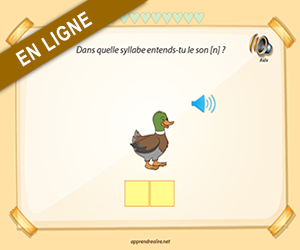 Lecture, le son n dans une syllabe