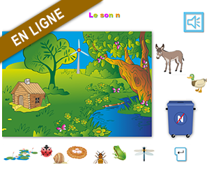 Apprendre à lire, le son n dans un mot
