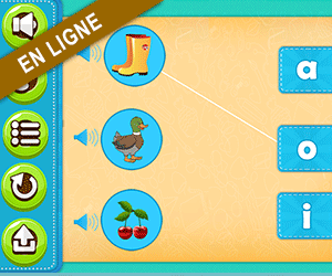 Apprendre à lire, révision a, i, o