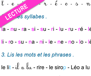 Lecture, révision