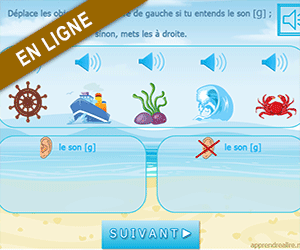 Apprendre à lire ; le son [g]
